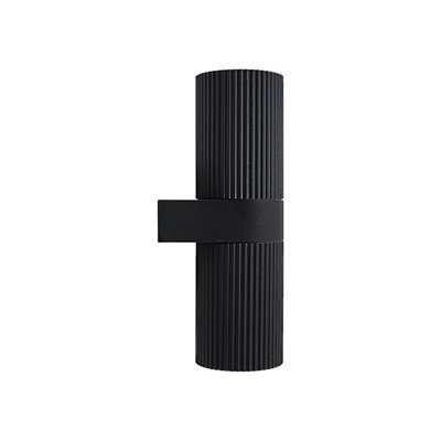 Nordlux Kyklop Outdoor Wall Light Black Metal Solar E27 Sensor Weatherproof - Mains Powered, Ip54 - image 1