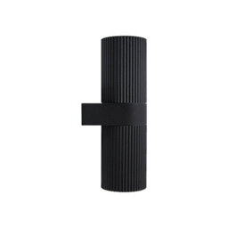 Nordlux Kyklop Outdoor Wall Light Black Metal Solar E27 Sensor Weatherproof - Mains Powered, Ip54 - thumbnail 1