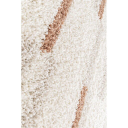 Melrose Linear Shaggy Natural Lines Patterned Indoor Large Area Rug 160/230Cm - thumbnail 2