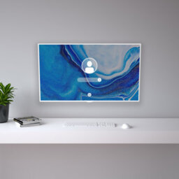 "Avf Tilt And Turn Tv & Monitor Wall Mount, For Tvs Up To 43"" - White" - thumbnail 2