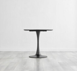Furniturebox Elina White Marble Effect Round Dining Table With 2 Tan Delta Chairs - thumbnail 8
