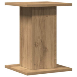 Walplus Speaker Stands 2 Pcs Artisian Oak 30X30X40 Cm Engineered Wood - thumbnail 6