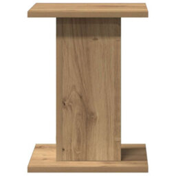 Walplus Speaker Stands 2 Pcs Artisian Oak 30X30X40 Cm Engineered Wood - thumbnail 4