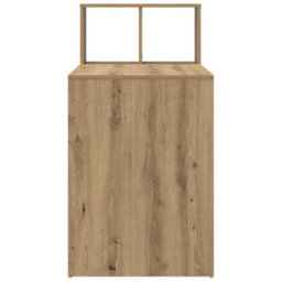 Walplus Desk With Shelf Artisan Oak 108 X 55 X 103.5 Cm Engineered Wood - thumbnail 6