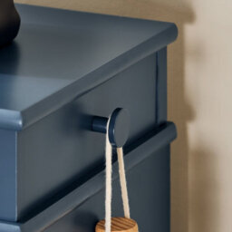 Sobuy Shoe Cabinet With 2 Flip Drawers 21.26X9.45X32.68 Inch Fsr78-B - Dark Blue - thumbnail 7