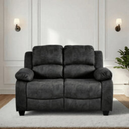 Furniture Instore Chesterfield Blue Leather Antique 3+2+1 Seater Sofa Set - thumbnail 3