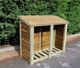 Churnet Valley Garden Furniture Ltd Heavy Duty Logstore 4X5 (Height Ft X Width Ft) - thumbnail 5
