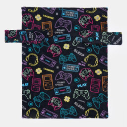 OHS Fleece Blanket With Sleeves Gaming Supersoft Warm Plush Wearable Warm Throw - thumbnail 3
