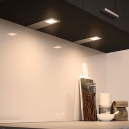 Sensio Astro Aluminium Effect Mains-Powered Led Variable White Under Cabinet Light Ip20 (L)190mm (W)70mm, Pack Of 3 - thumbnail 5