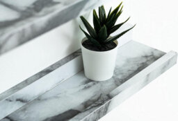 Spot On Dealz Set Of 2 Photo Floating Picture Ledge Display Wall Shelf 80 Cm Length With Marble Pvc Finish Wooden Decorative Shelves (80 X 10Cm) - thumbnail 7