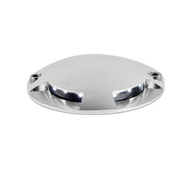 Luminosa Lighting Luminosa Keenan Led Four-Way Outdoor Wall / Floor Light Nickel Ip67 - image 1