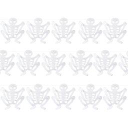 Halloween Skeleton Garland Paper Home Party Decorations Themed 3M - thumbnail 5