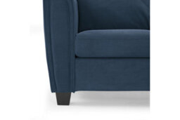 Home Detail Helena 3 Seater Sofa With Chaise, Blue Cord - thumbnail 6