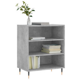 Berkfield Durable Sideboard Concrete Grey 57X35X70 Cm Engineered Wood - thumbnail 3
