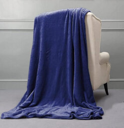 Casabella Deluxe Soft Faux Fur Mink Fleece Throw Blanket - thumbnail 5