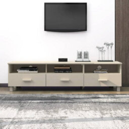 Berkfield Tv Cabinet Honey Brown 158X40X40 Cm Solid Wood Pine