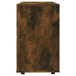 Berkfield Elegant Side Table Smoked Oak 70X35X55 Cm Engineered Wood - thumbnail 6