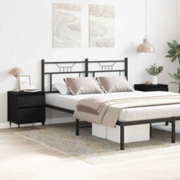 Berkfield Modern Bedside Cabinets 2Pcs Black Oak 40X35X50 Cm Engineered Wood - thumbnail 4