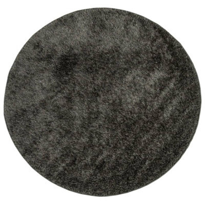Berkfield Modern Rug Istan High Pile Shiny Look Anthracite Size  160 Cm
