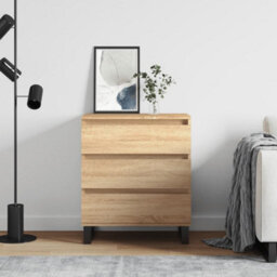 Berkfield Durable Sideboard Sonoma Oak 60X35X70 Cm Engineered Wood - thumbnail 2