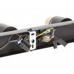 CGC Lighting Cgc Orio Black And Brushed Gold Triple Three Head Gu10  Adjustable Ceiling Spot Light Bar - thumbnail 5