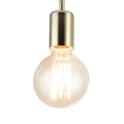 Cosylyte Fraser 3 Light Modern Metal Ceiling Flush Light - Brushed Brass - thumbnail 7