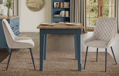 Baumhaus Signature Blue Square Dining Table - image 1