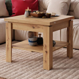 Heze Furniture Leo Modern Extending Coffee Table - Artisan Oak - thumbnail 2