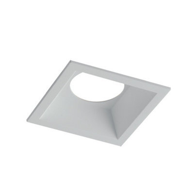 Luminosa Lighting Luminosa Ayris Antiglare Downlight Aluminum, White, Gu10
