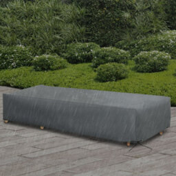 Outsunny 200X73X35Cm Rectangular Furniture Cover For Rattan Lounge Uv Protection - thumbnail 1