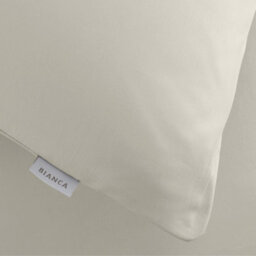 Bianca Fine Linens Pillowcases 200 Tc Cotton Percale Standard 50X75Cm Pack Of 2 Pillow Cases With Envelope Closure Natural - thumbnail 3
