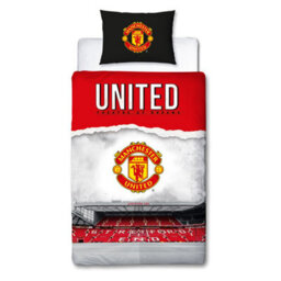 MAN UNITED Manchester United Theatre Single Polycotton Duvet Cover And Pillowcase Set - thumbnail 8