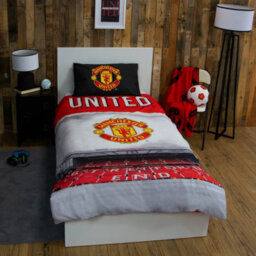 MAN UNITED Manchester United Theatre Single Polycotton Duvet Cover And Pillowcase Set - thumbnail 3