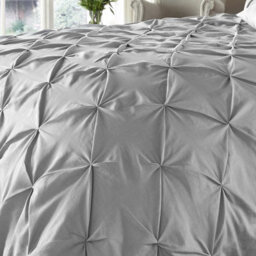 Gc Gaveno Cavailia Dazzling Diamonds Duvet Cover Bedding Set Silver Single 2Pc With Pintuck Quilt Cover - thumbnail 2