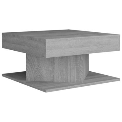 Vidaxl Coffee Table Grey Sonoma 57X57X30 Cm Engineered Wood - image 1