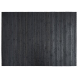 Berkfield Modern Rug Rectangular Grey 70X100 Cm Bamboo