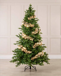 Werchristmas Gold Bauble Cluster Arch, 60 Cm - thumbnail 2