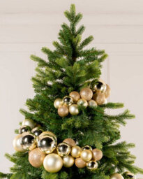 Werchristmas Gold Bauble Cluster Arch, 60 Cm - thumbnail 4