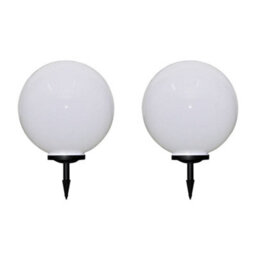 Outdoor Pathway Lamps 2 Pcs Led 50 Cm With Ground Spike - thumbnail 1