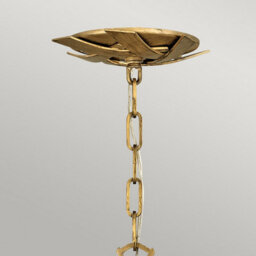 Luminosa Lighting Elstead Hinkley Fredrick Ramond Vida 13 Light Small Pendant Burnished Gold - thumbnail 3