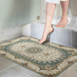 Ameha Cashmere Rug Willow Teal Kitchen Floor Mat Indoor/outdoor 40X60 Cm - thumbnail 3