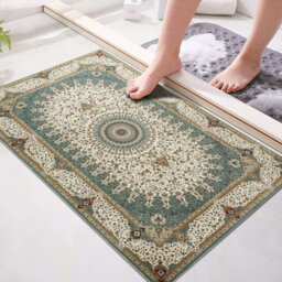 Ameha Cashmere Rug Willow Teal Kitchen Floor Mat Indoor/outdoor 40X60 Cm - thumbnail 5