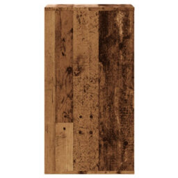 Berkfield Corner Chest Of Drawers Old Wood 40X41X76 Cm Engineered Wood - thumbnail 6