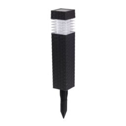 Groundlevel Set Of 4 Led Rattan Solar Lights - thumbnail 3