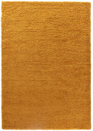 Desire Rugs Plain Living Room Shaggy Area Rugs Gold 80X150 Cm - thumbnail 2