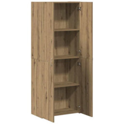Vidaxl Office Cabinet Artisan Oak 60 X 32 X 153 Engineered Wood - thumbnail 5