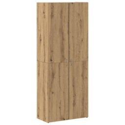 Vidaxl Office Cabinet Artisan Oak 60 X 32 X 153 Engineered Wood - thumbnail 2