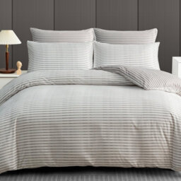 Lazzaro King Size Duvet Cover Sets Luxury Microfiber Duvet Cover King Size Breathable Reversible With Zipper Closure - thumbnail 2