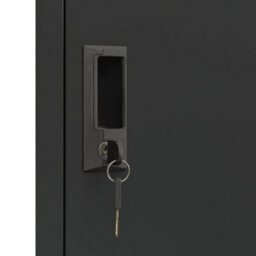 Berkfield Locker Cabinet Anthracite 38X40X180 Cm Steel - thumbnail 7