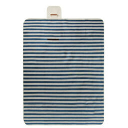 Vinga Alba Rpet Striped Picnic Blanket Navy (0.5Cm X 110Cm X 110Cm) - thumbnail 3